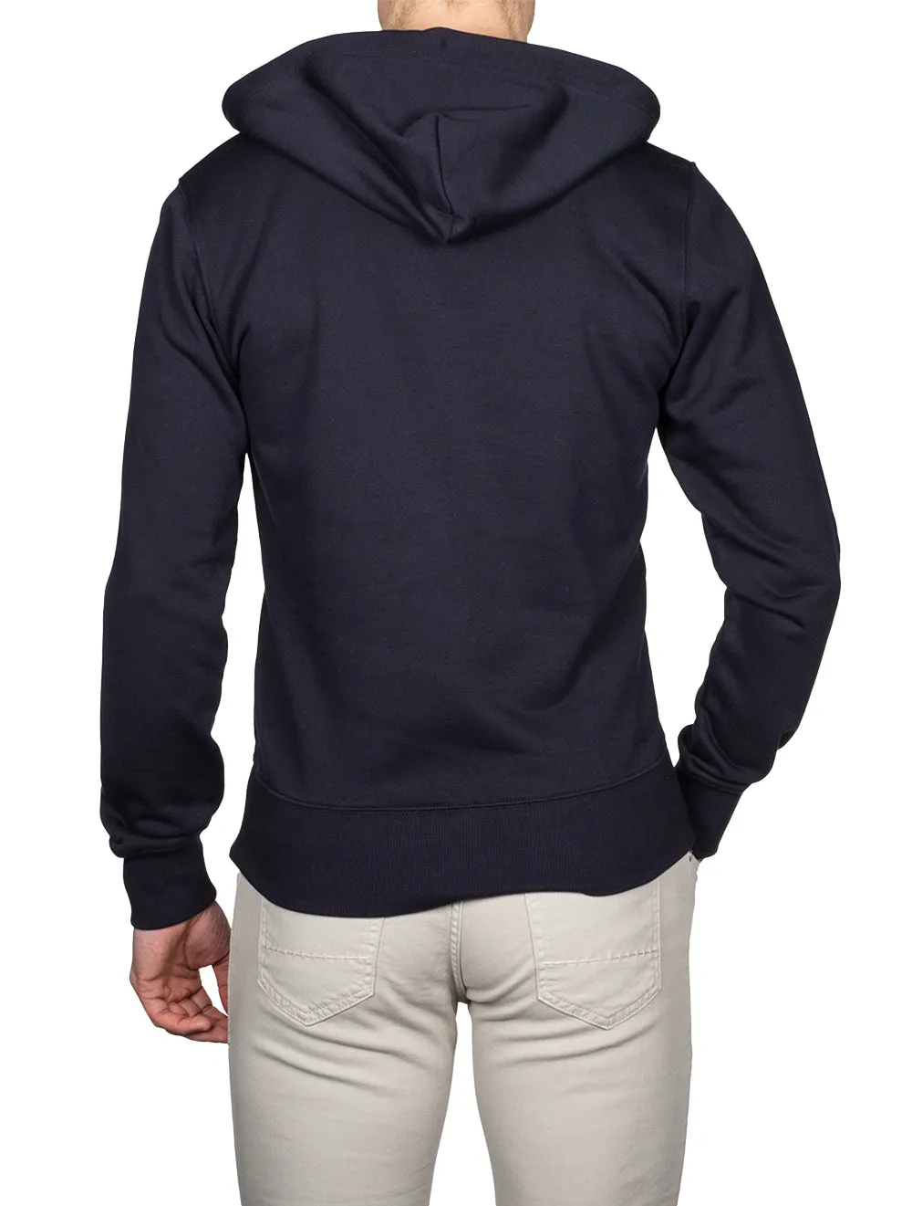 The Original Full Zip Hoodie Evening Blue