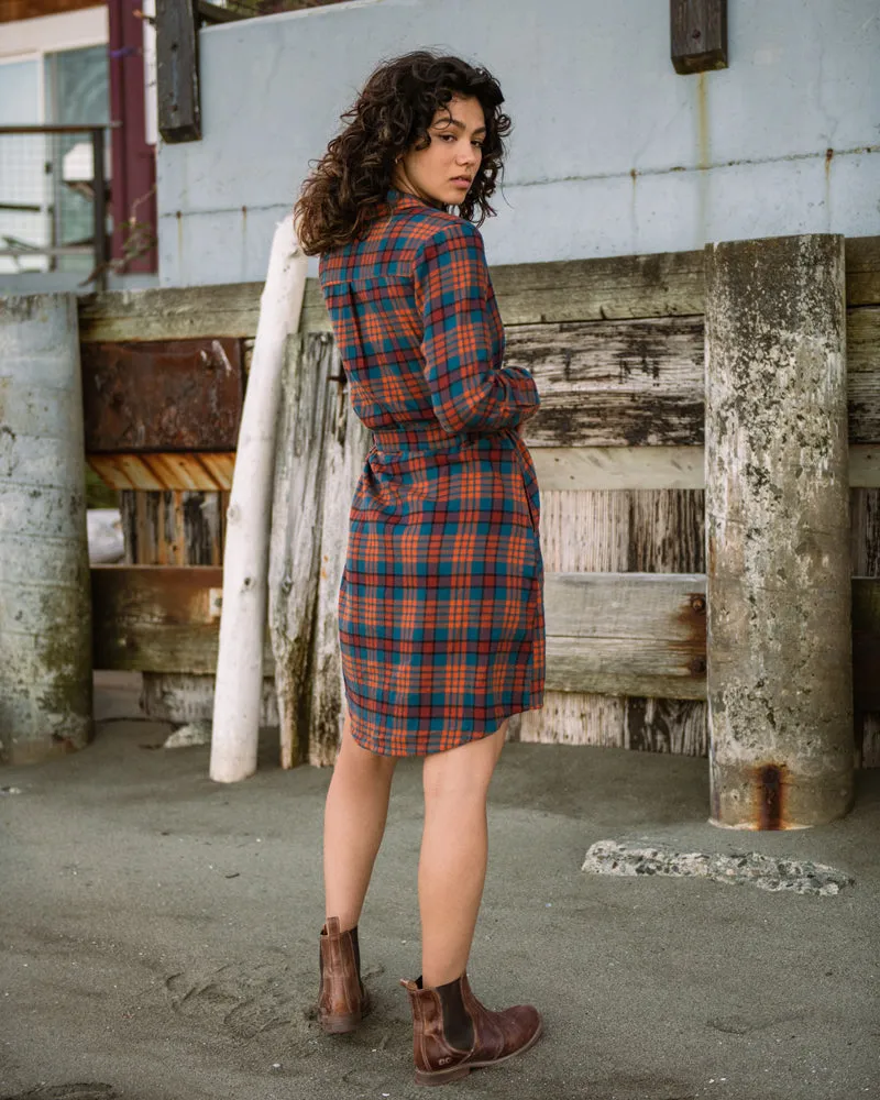 The Responsible Flannel Shirt Dress