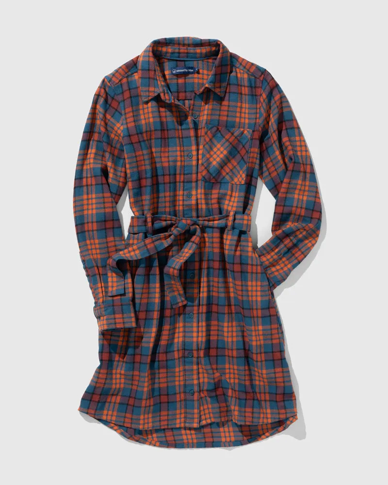 The Responsible Flannel Shirt Dress