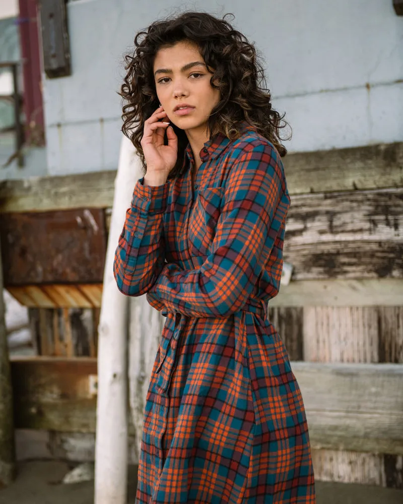 The Responsible Flannel Shirt Dress