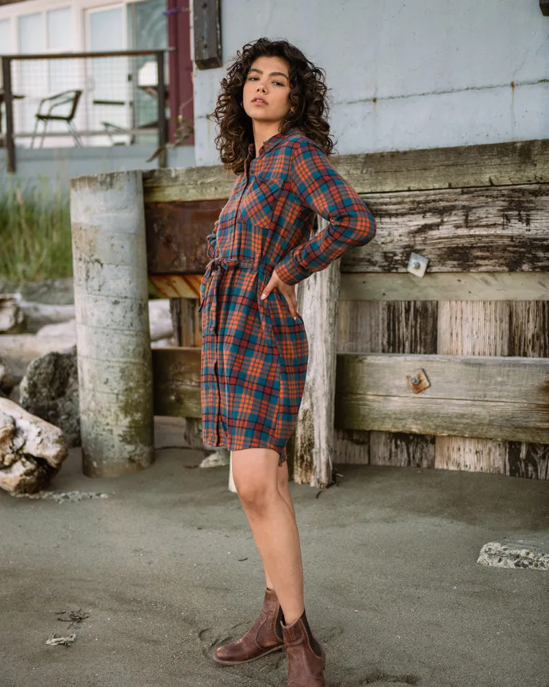 The Responsible Flannel Shirt Dress