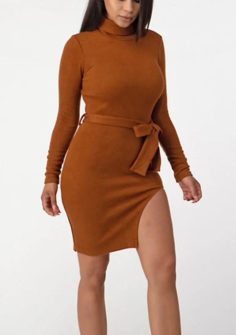 We Split Up Sweater Dress